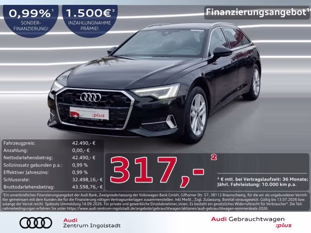 Audi A6 Avant 40 TDI LED AHK ACC Leder Kam. advanced