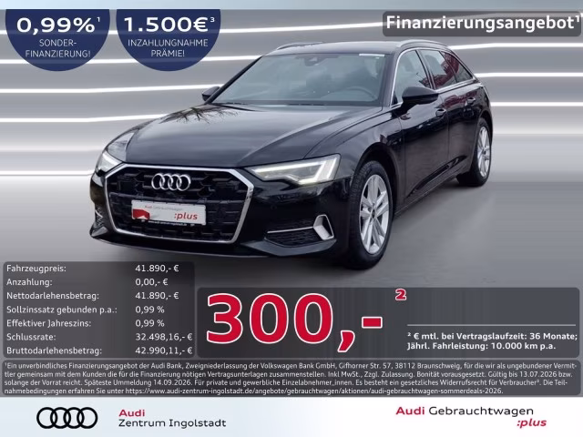 Audi A6 Avant 40 TDI LED AHK ACC Leder Kam. advanced