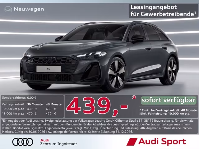 Audi A5 Avant TDI qu Tech+ MATRIX AHK UPE 78.095,-