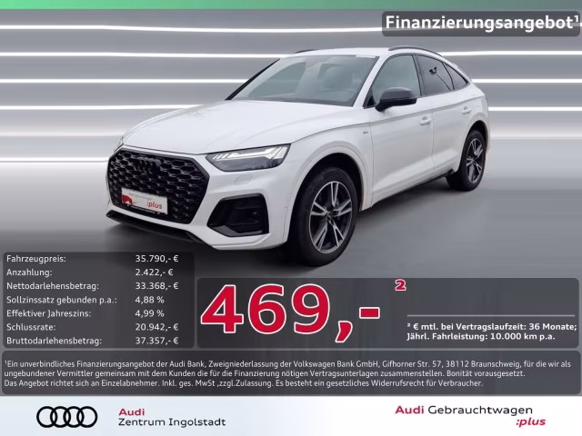 Audi Q5 Sportback 55 TFSI e qu 2x S line MATRIX AHK