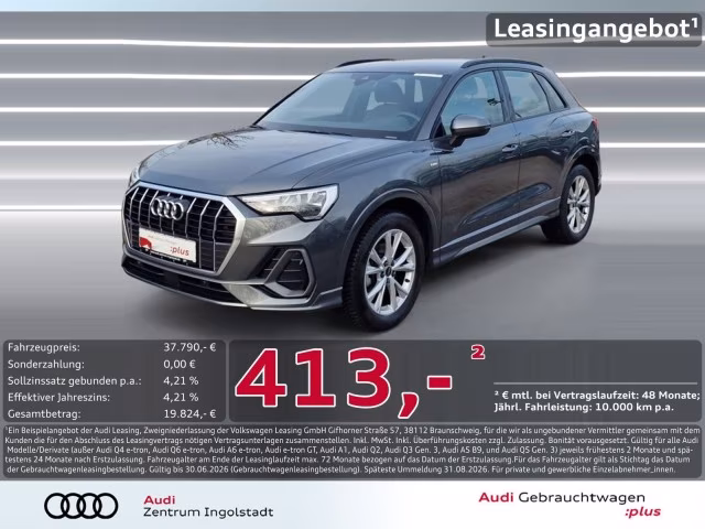 Audi Q3 35 TDI S line NAVI+ ACC KAM. 18&amp;quot; LEDER