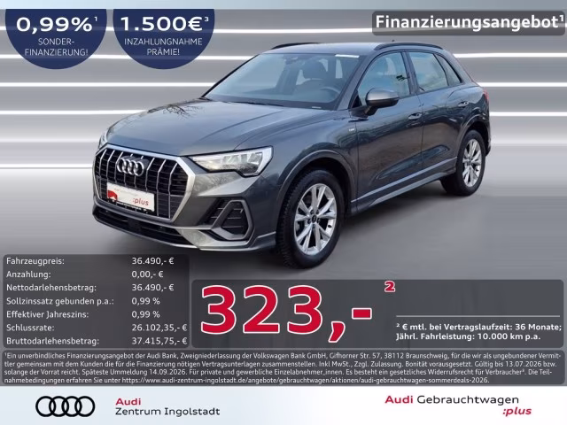 Audi Q3 35 TDI S line NAVI+ ACC KAM. 18&amp;quot; LEDER
