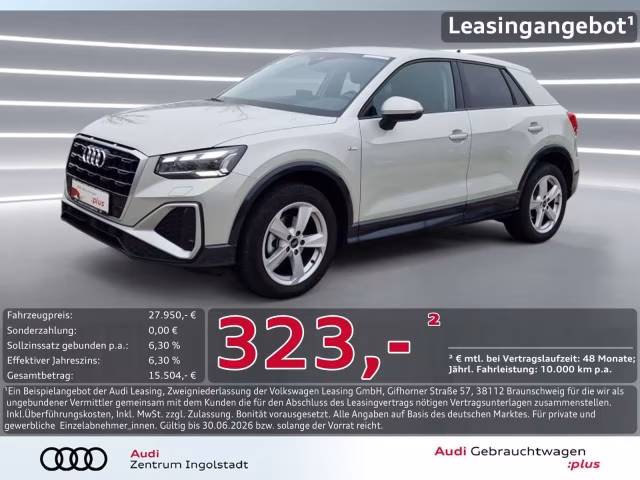 Audi Q2 30 TFSI S line NAVI+ MATRIX KAM. PDC+
