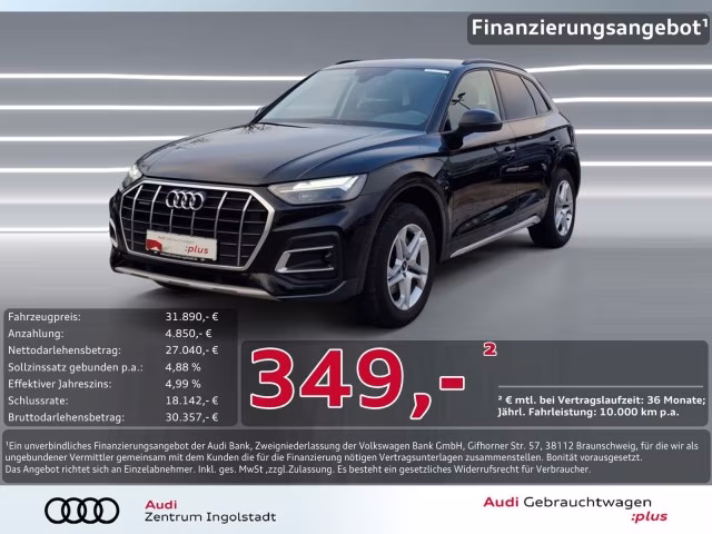 Audi Q5 45 TFSI qu LED NAVI Kamera virtual+ advanced