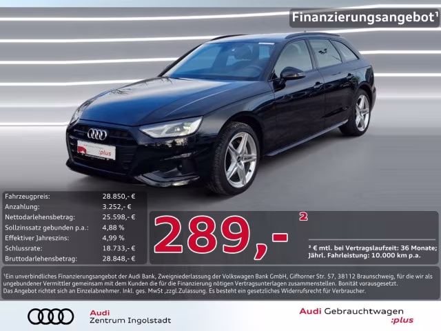 Audi A4 Avant 40 TDI qu NAVI ACC Leder Kam. advanced