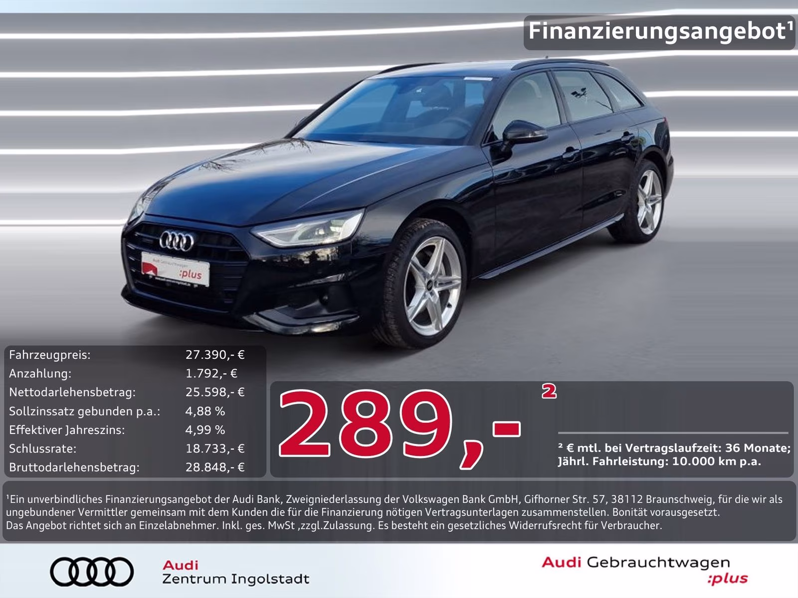 Avant 40 TDI qu NAVI ACC Leder Kam. advanced