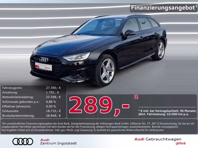 Audi A4 Avant 40 TDI qu NAVI ACC Leder Kam. advanced