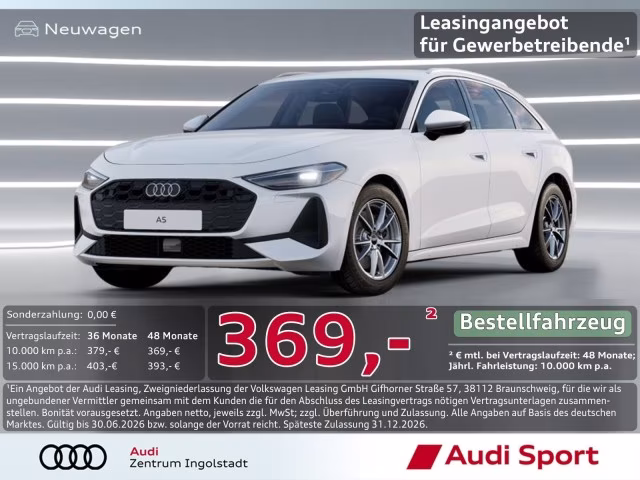 Audi A5 Avant TDI qu KAMERA ACC PDC+ 17&amp;quot; UPE 59.900,-