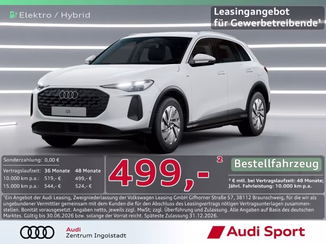 Audi Q5 e-hybrid qu LED KAMERA ACC PDC+ UPE 65.200,-