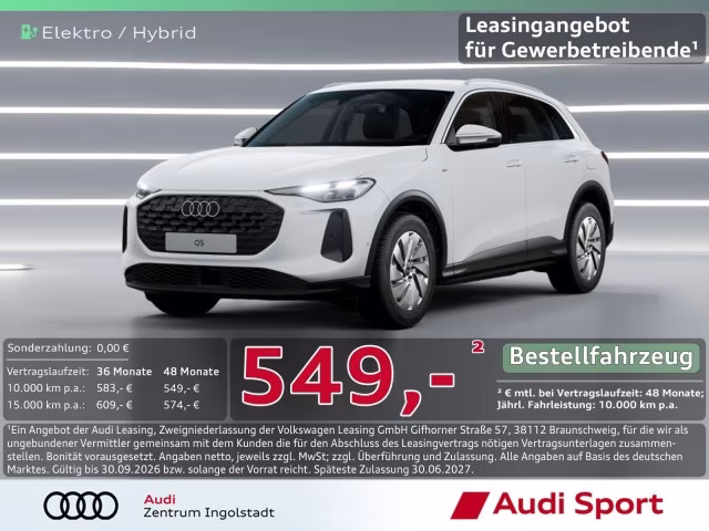 Audi Q5 e-hybrid qu LED KAMERA ACC PDC+ UPE 65.500,-