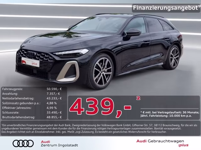 Audi A5 Avant TFSI S line edition one Tech AHK 19&amp;quot;