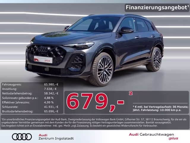 Audi Q5 TDI qu S line edition one Tech plus 21&amp;quot; AHK