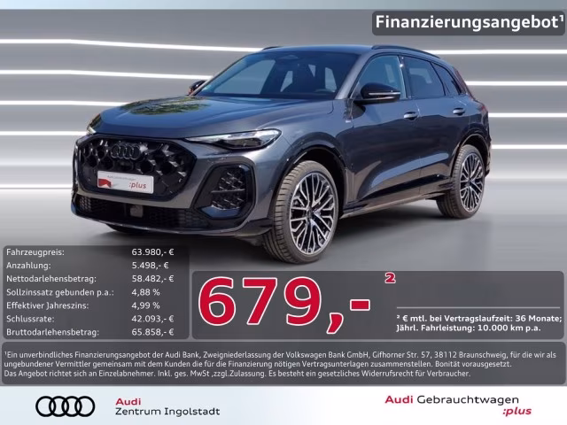 Audi Q5 TDI qu S line edition one Tech plus 21&amp;quot; AHK