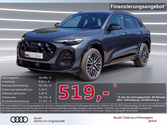 Audi Q5 TDI qu S line edition one Tech plus 21&amp;quot; AHK