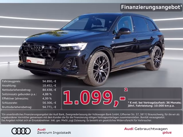 Audi Q7 50 TDI qu S line LASER AHK PANO STHZG 22&amp;quot;