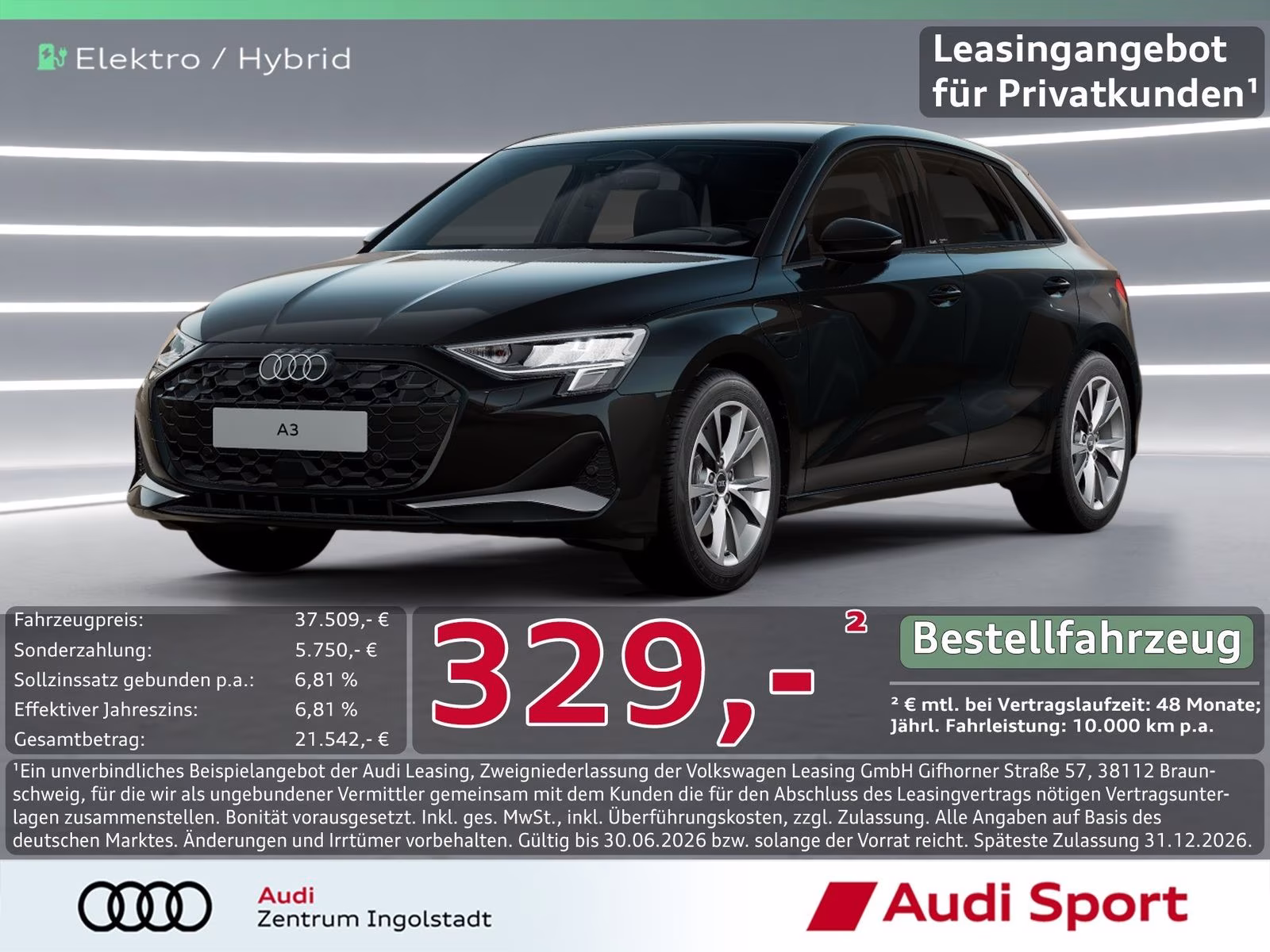 Sportback TFSI e PDC+ Virtual UPE 47.080,-