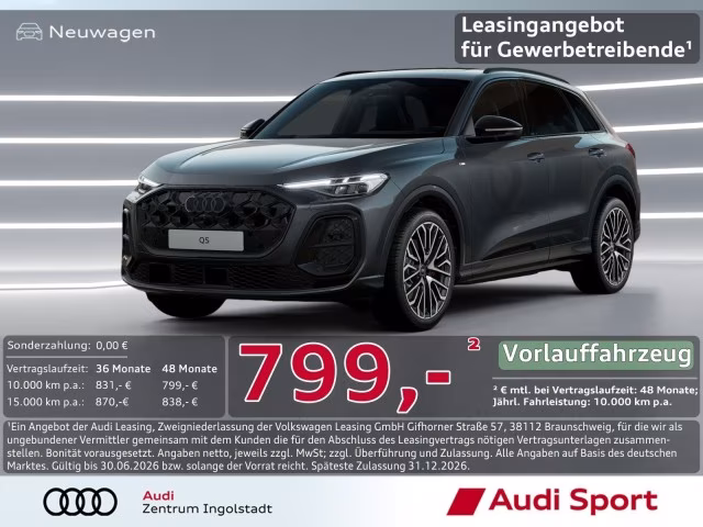 Audi Q5 TDI qu Tech pro MATRIX Luft AHK UPE 102.510,-