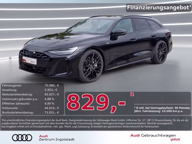 Audi A6 Avant TDI qu S line edition one PANO Tech+