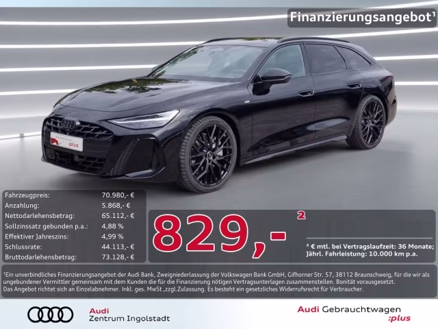 Audi A6 Avant TDI qu S line edition one PANO Tech+
