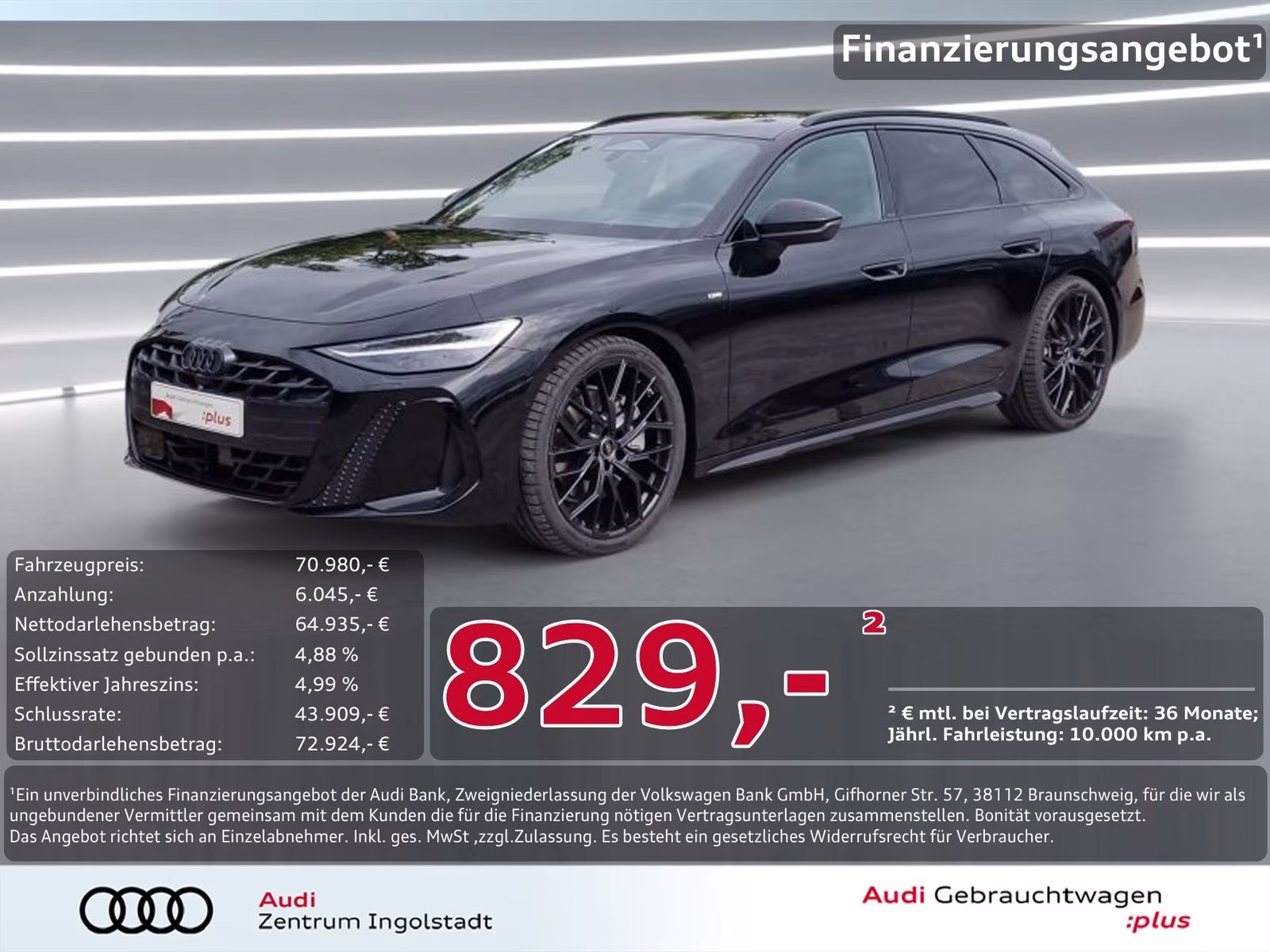Avant TDI qu S line edition one PANO Tech+