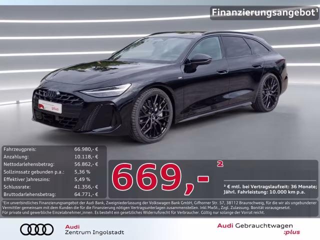 Audi A6 Avant TDI qu S line edition one PANO Tech+