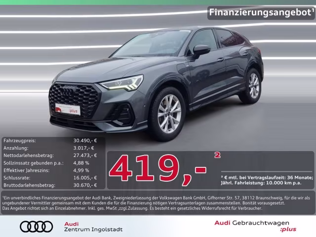 Audi Q3 Sportback 45 TFSI e S line LED NAVI+ KAMERA