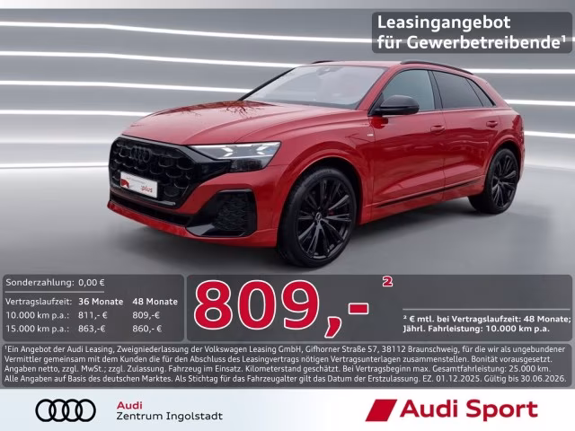 Audi Q8 SUV 50 TDI qu STHZG Laser PANO Massage 23&amp;quot;