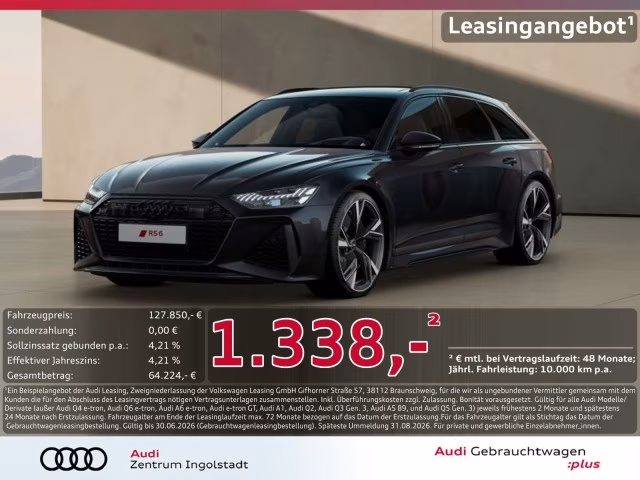 Audi RS6 Avant performance KERAMIK B&amp;amp;O Adv. PANO