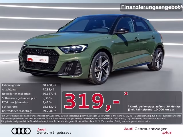 Audi A1 Sportback 35 TFSI 2x S line NAVI+ LED 17&amp;quot;