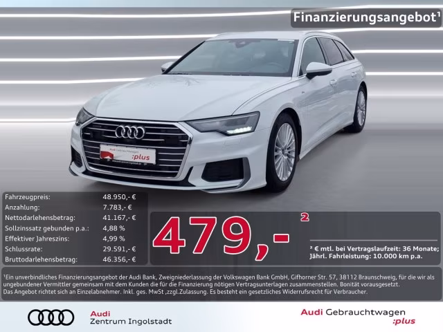 Audi A6 Avant 50 TDI qu S line Luft STHZG Kam. Design