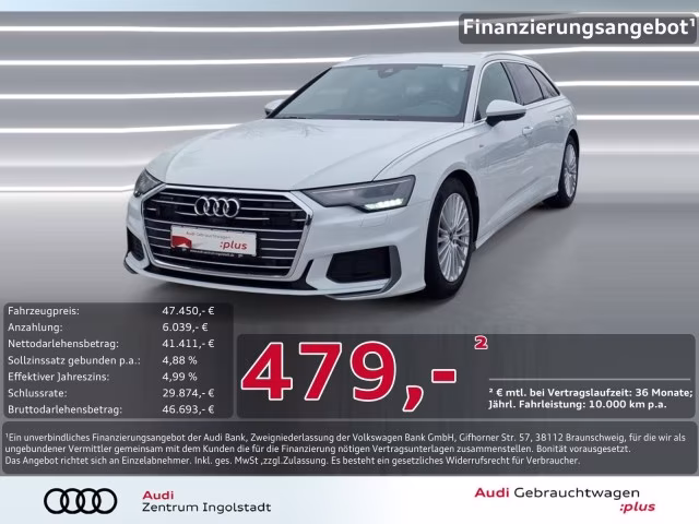 Audi A6 Avant 50 TDI qu S line Luft STHZG Kam. Design