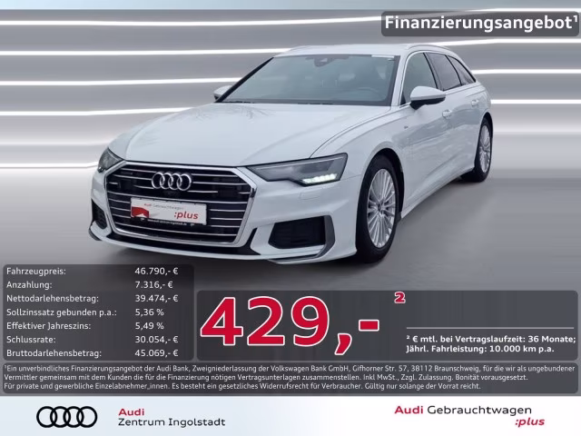 Audi A6 Avant 50 TDI qu S line Luft STHZG Kam. Design