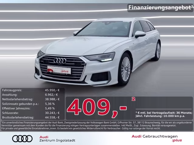 Audi A6 Avant 50 TDI qu S line Luft STHZG Kam. Design