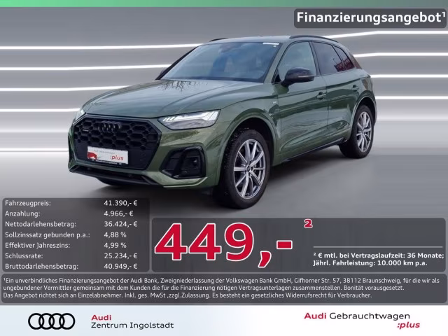 Audi Q5 55 TFSI e qu S line MATRIX KAMERA Optik-schw.