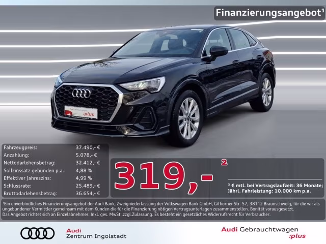 Audi Q3 Sportback 35 TDI KAMERA PDC ACC NAVI+ Virtual
