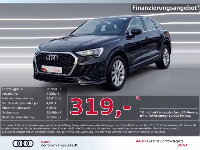 Audi Q3 Sportback 35 TDI KAMERA PDC ACC NAVI+ Virtual