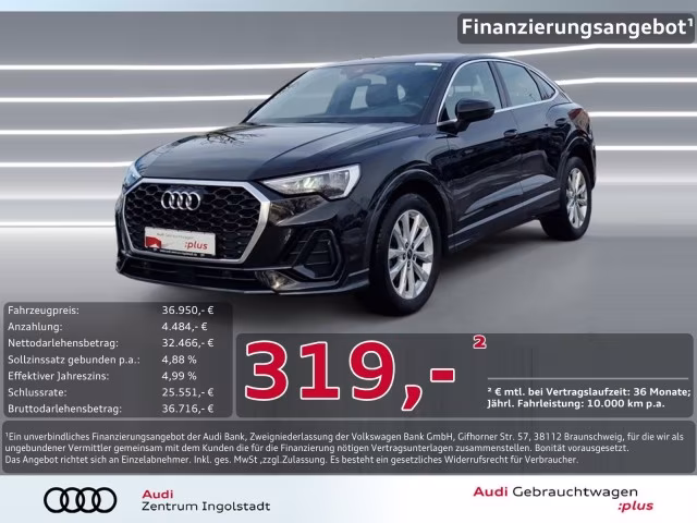 Audi Q3 Sportback 35 TDI KAMERA PDC ACC NAVI+ Virtual
