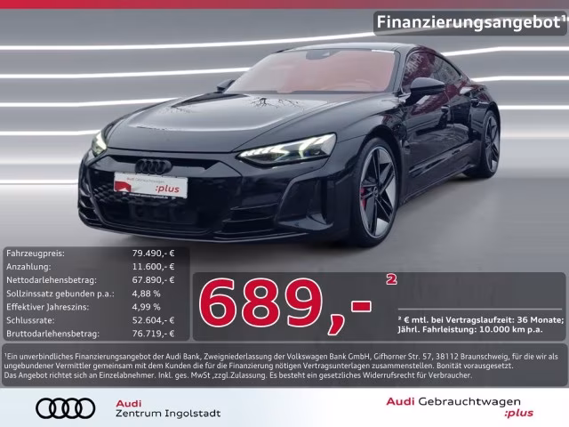 Audi RS e-tron GT LASER Keramik Allradlenk. HuD 21&amp;quot;