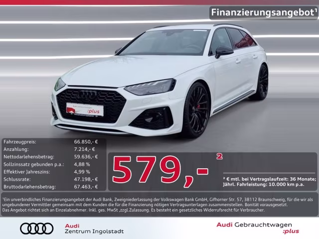 Audi RS4 Avant MATRIX RS-AGA Head-up Optik-schw.+ 20&amp;quot;