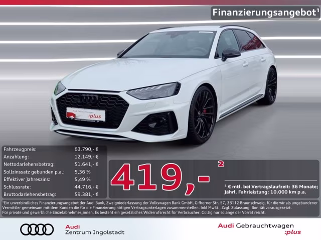 Audi RS4 Avant MATRIX RS-AGA Head-up Optik-schw.+ 20&amp;quot;