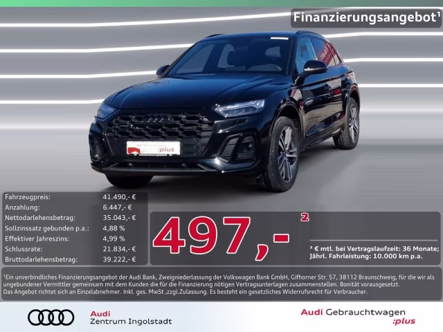 Audi Q5 55 TFSI e S line qu AHK MATRIX S-Sitze STHZG