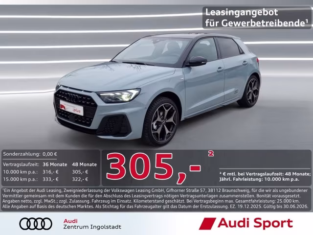 Audi A1 Sportback 30 TFSI S line LED KAMERA ACC NAVI+