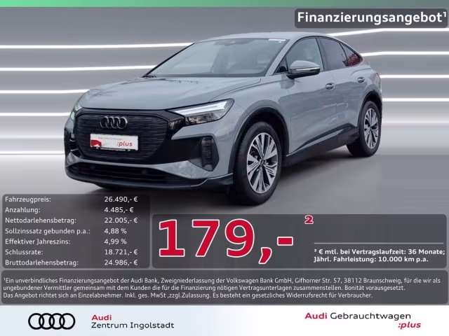 Audi Q4 Sportback e-tron 35 S-Sitze NAVI LED advanced