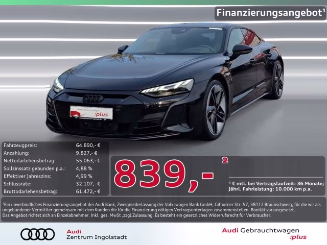 Audi e-tron GT qu Massage MATRIX Luft HuD S-Sitze 21&amp;quot;