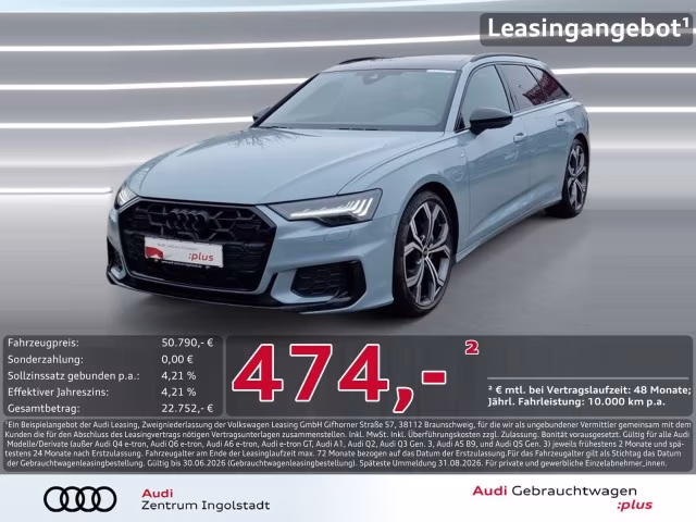 Audi A6 Avant 35 TDI S line comp. HD-MATRIX PANO 21&amp;quot;