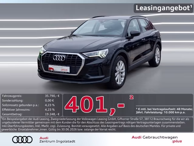 Audi Q3 35 TDI LED ACC NAVI Kamera virtual Keyless
