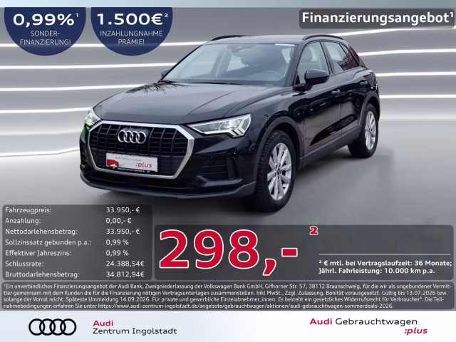 Audi Q3 35 TDI LED ACC NAVI Kamera virtual Keyless