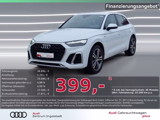 Audi Q5 55 TFSI e qu S line MATRIX Luft HuD MASSAGE