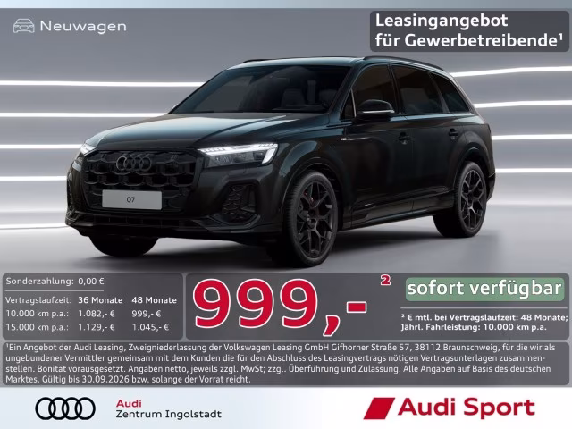 Audi Q7 TDI qu S line Laser Pano AHK UPE 117.130,-