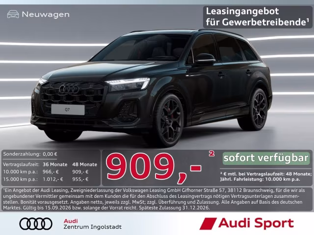Audi Q7 TDI qu S line Laser Pano AHK UPE 117.130,-